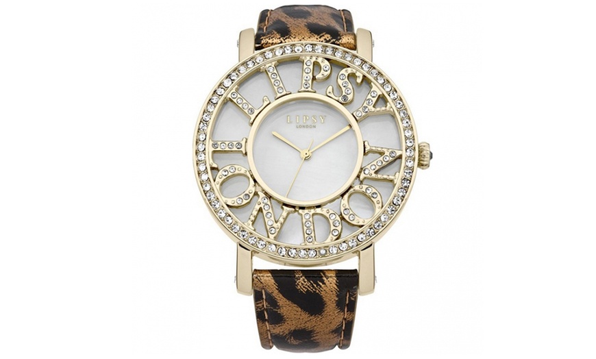 Lipsy leopard print online watch