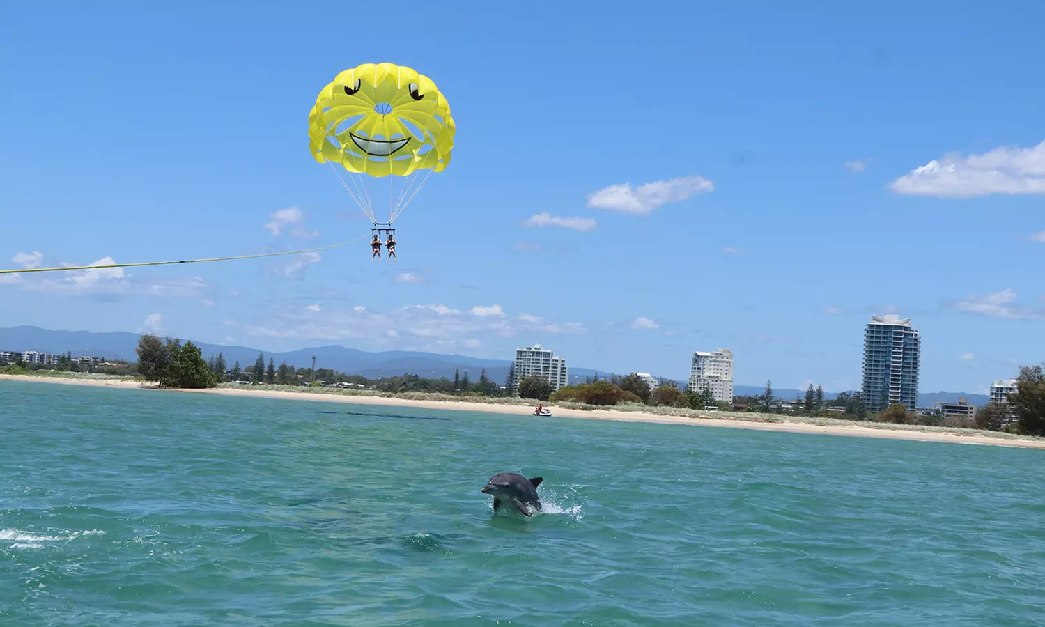 Soar to New Heights with Tandem Parasailing Adventure!