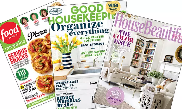 1-Year Subscription to Hearst Women's Fashion & Lifestyle Magazines - Primary Image