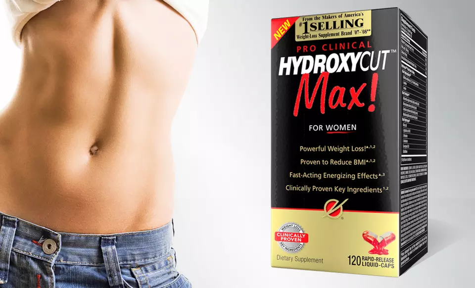 60-Serving Bottle of Hydroxycut Max Pro Clinical for Women Weight-Loss Supplement. Free Shipping. - Primary Image