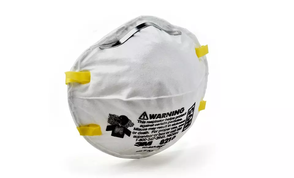 20-Pack of 3M Particulate Respirators 8210, N95 Masks - Second Medium