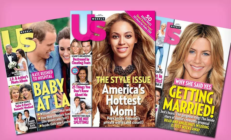 $34 for a One-Year, 52-Issue Subscription to “Us Weekly” ($69.95 List Price). Free Shipping. - Primary Image