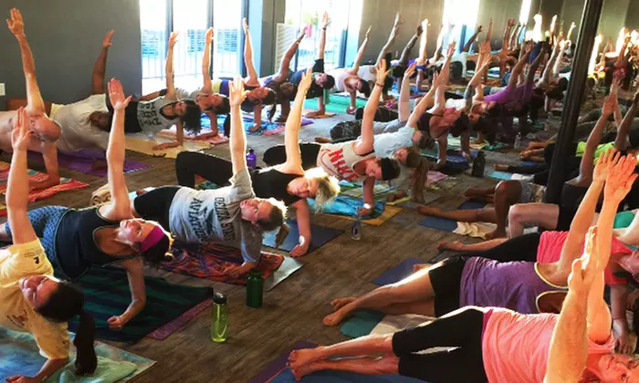 10 or 15 Bikram Yoga or Inferno Hot Pilates Classes for New Students at Bikram Yoga Memphis (Up to 57% Off)  - Primary Image