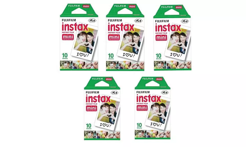 Fujifilm Instax Mini Instant Film (5-Pack) - Primary Image