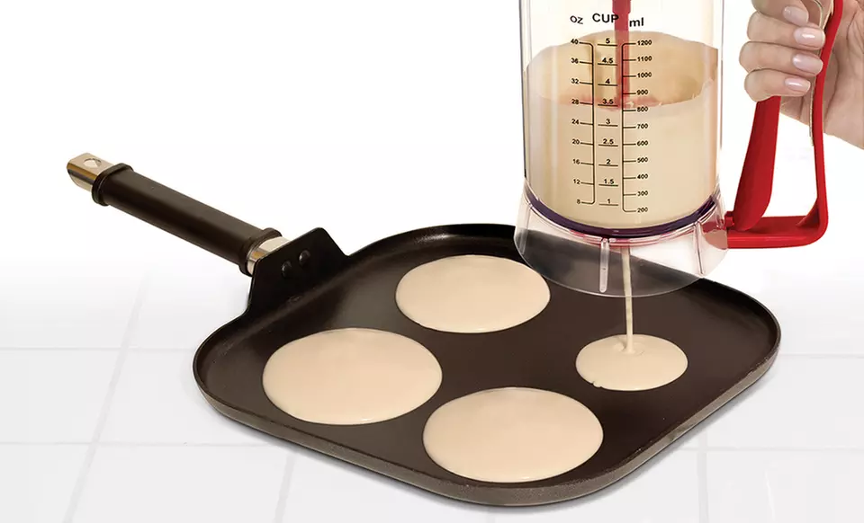Cordless Pancake Mixer and Dispenser. Free Returns. - Primary Image