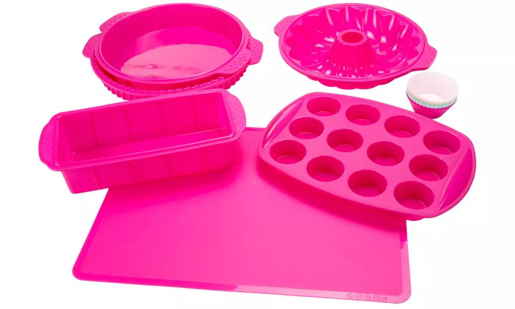 Classic Cuisine Silicone Bakeware Set (18-Piece) - Second Medium