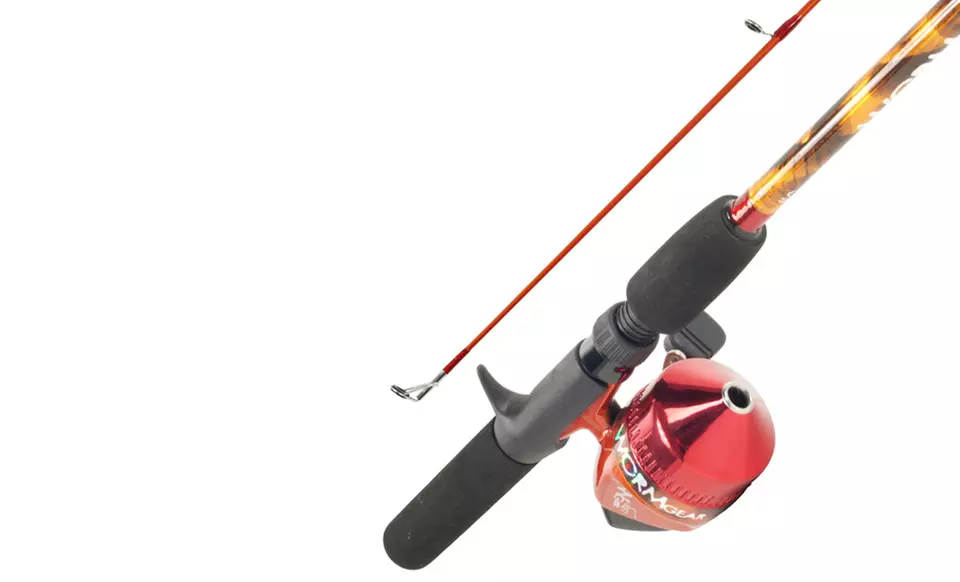 South Bend Worm Gear Fishing Rod with Spincast Reel Combo - Second Medium