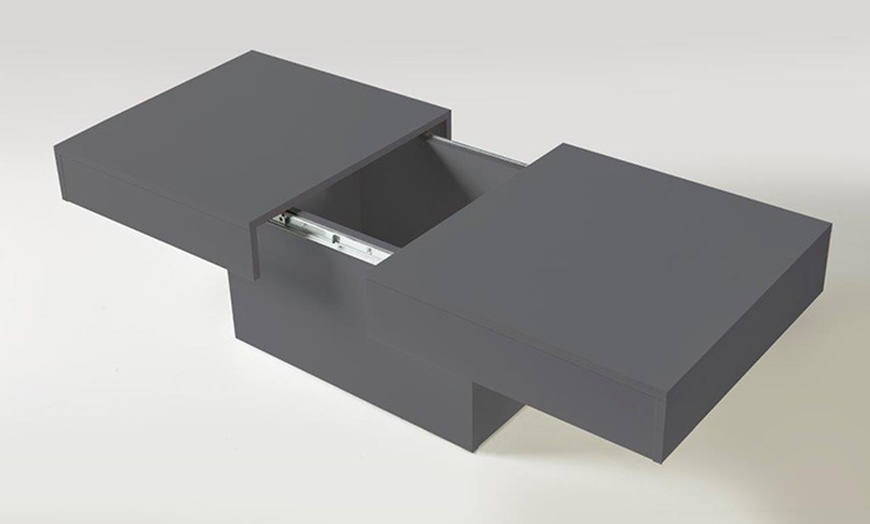 Image 4: Sliding Top Storage Coffee Table