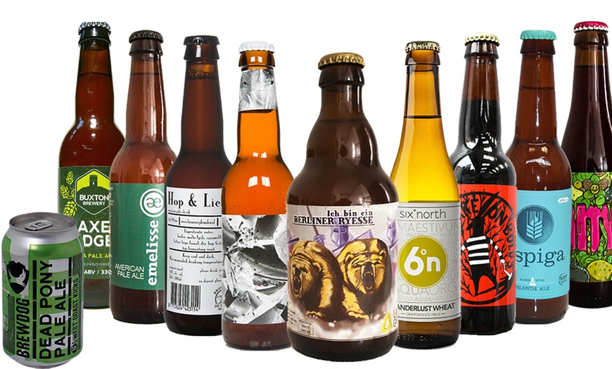 Image 1: Case of 10 Craft Beers