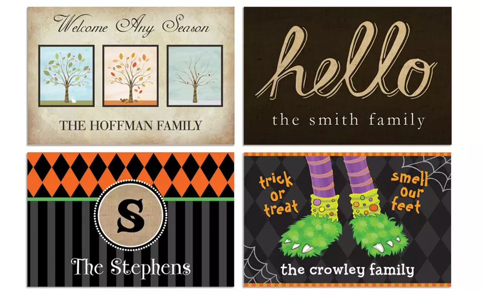 One or Two Personalized Doormats from Personalized Planet (Up to 50% Off) - Primary Image