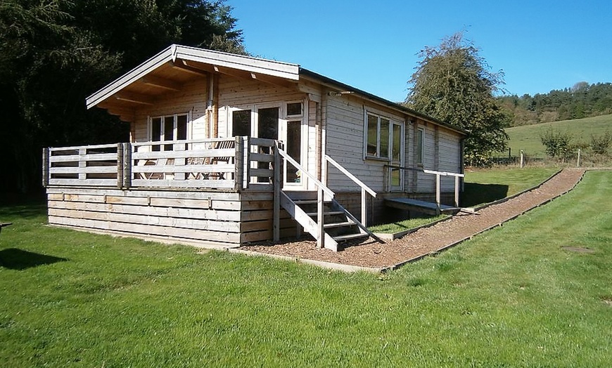 Image 1: Shropshire: 2- or 3-Night Log Cabin Stay