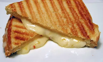 $10 for Two Grilled Cheese Sandwiches and Two Soups at Wheyich Food Truck (Up to $21.96 Value) - Second Medium