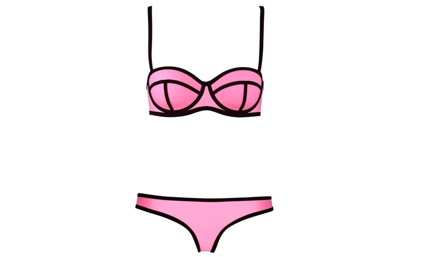 Image 2: 70% Off Neoprene Bikini Set 