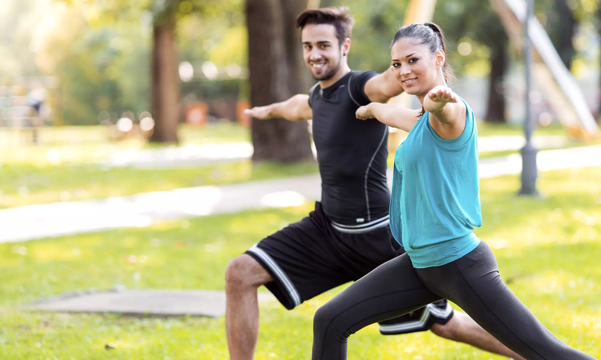 Two, Four, or Six Outdoor Fitness  Sessions with a Celebrity Trainer from Hollywood Body Club (72% Off) - Primary Image