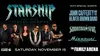Starship W/ Mickey Thomas w/ John Cafferty & The Beaver Brown Band, Shooting Star on November 15 at 6 p.m.