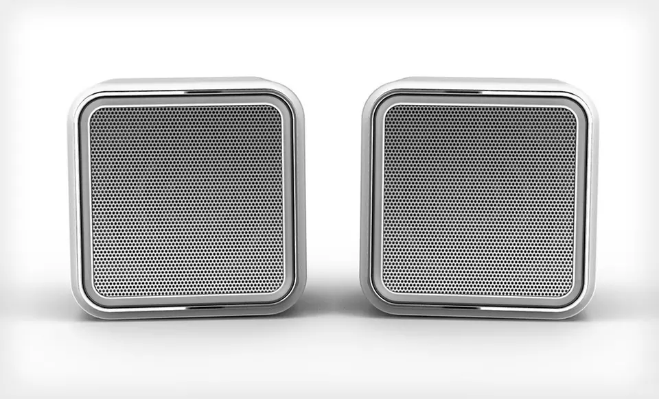 $24 for iLuv Sound Cubes USB Computer Stereo Speakers ($39.99 List Price). Free Shipping and Free Returns. - Second Medium