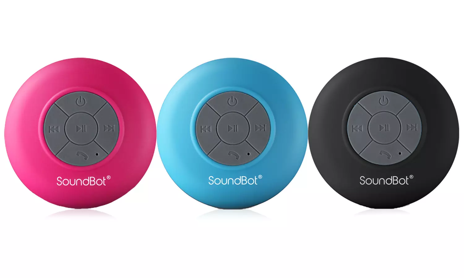 SoundBot SB510 Water-Resistant Portable Bluetooth Shower Speaker & Hands-Free Speakerphone - Primary Image