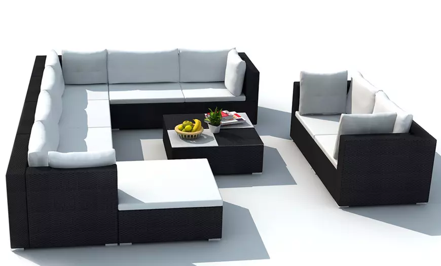 Image 55: Tuinset poly rattan