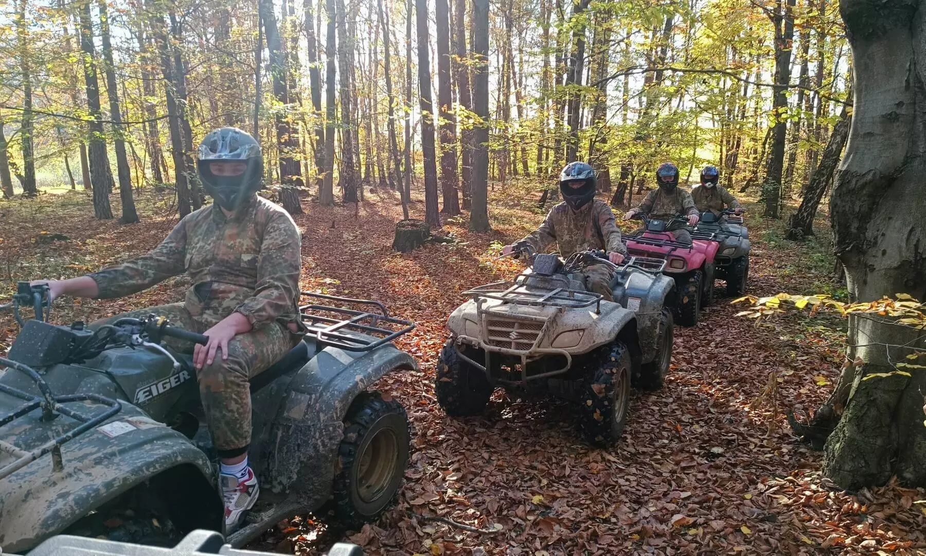 Jazda terenowa quadem ze szkoleniem wstępnym z Czerna.pl