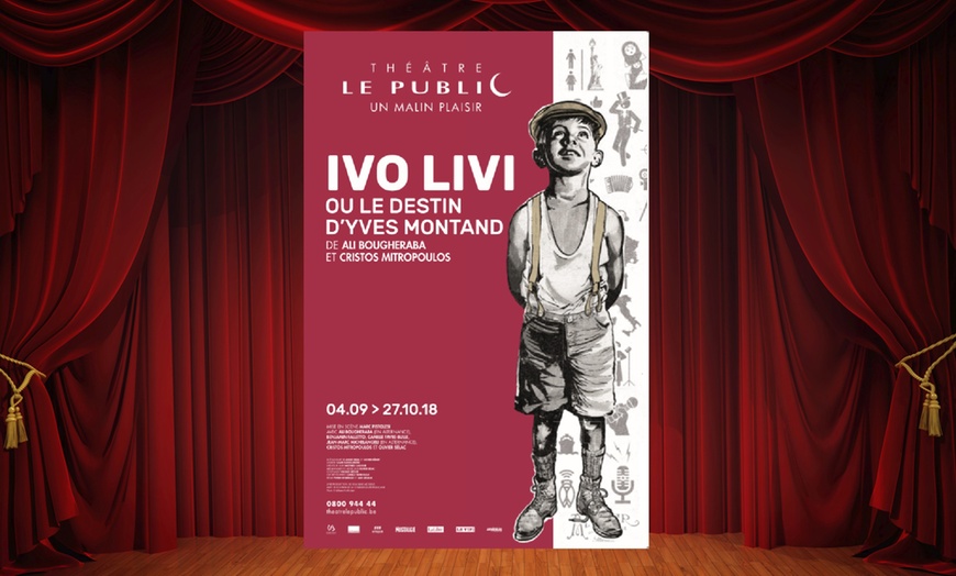 Image 1: “Ivo Livi ou Le Destin d’Yves Montand” au Théâtre Le Public