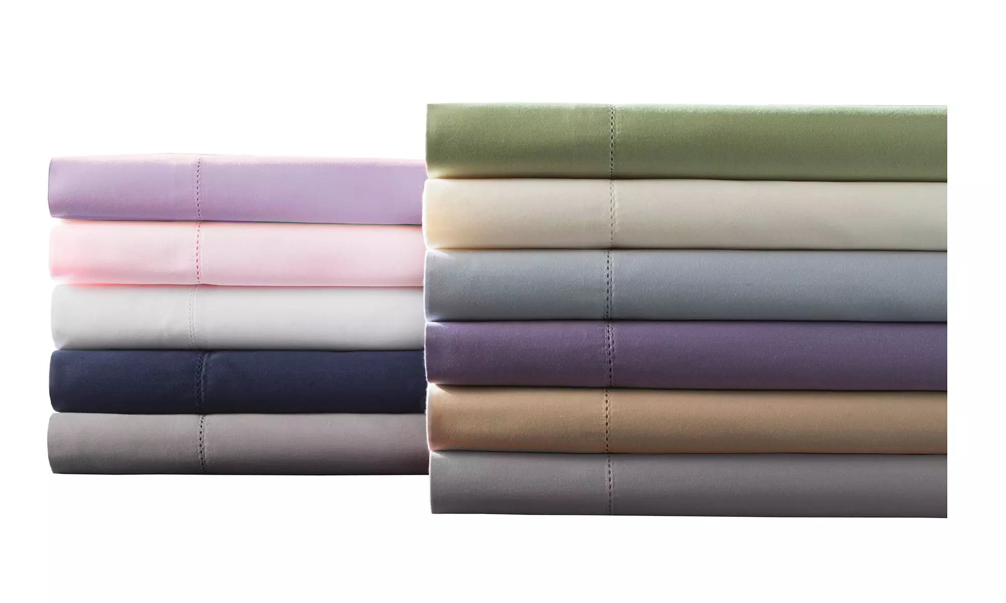 400TC 100% Cotton Hemstitch Sheet Set - Primary Image