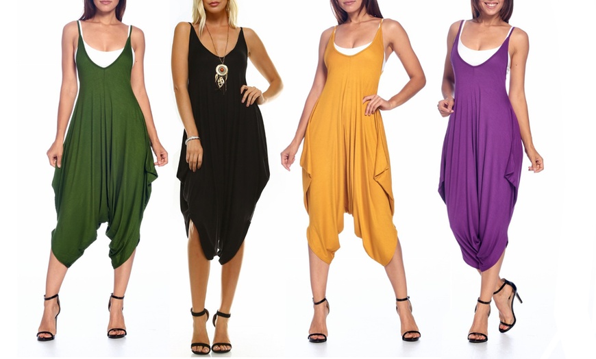 groupon harem jumpsuit