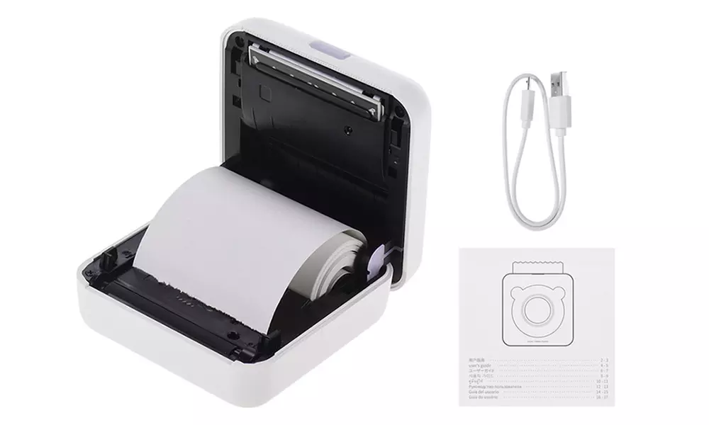 Imprimante Bluetooth sans fil PeriPage au format A6, avec des paquets d'impression en option - Second Medium