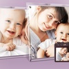 Image 1: Personalised Crystal Photo Frame