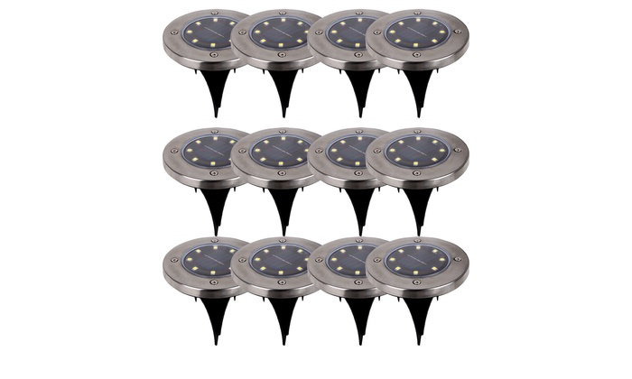 Näve LED Solar Bodenleuchte | Groupon Goods