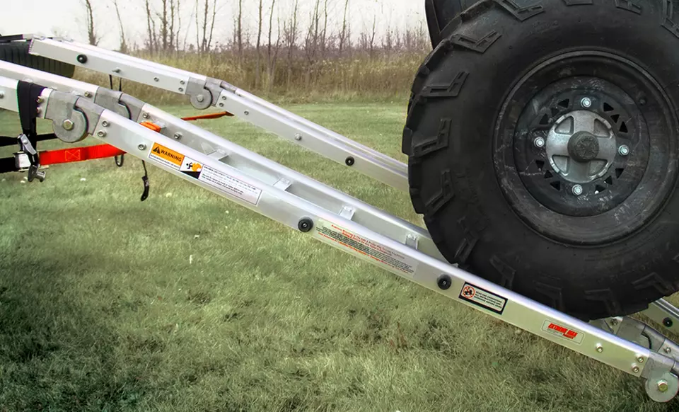 ATV Ramp Pickup Truck Bed Extender - Second Medium