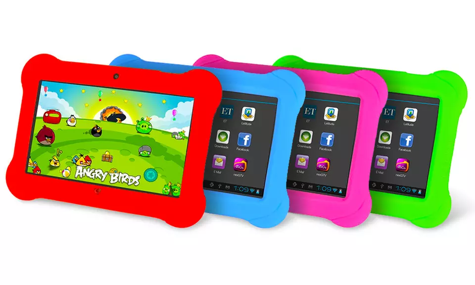 Orbo Jr. 4GB 7" Kids' Tablet with Android OS and Silicone Gel Case - Primary Image