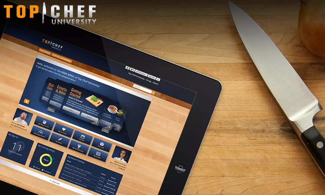 $49 for a 12-Month or Lifetime Online-Cooking-Classes Membership to Top Chef University ($597 Value) - Primary Image