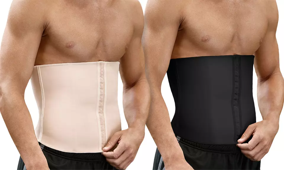 The Trimmer Men's Semi-Rubber Waist Cincher Shaper - Primary Image