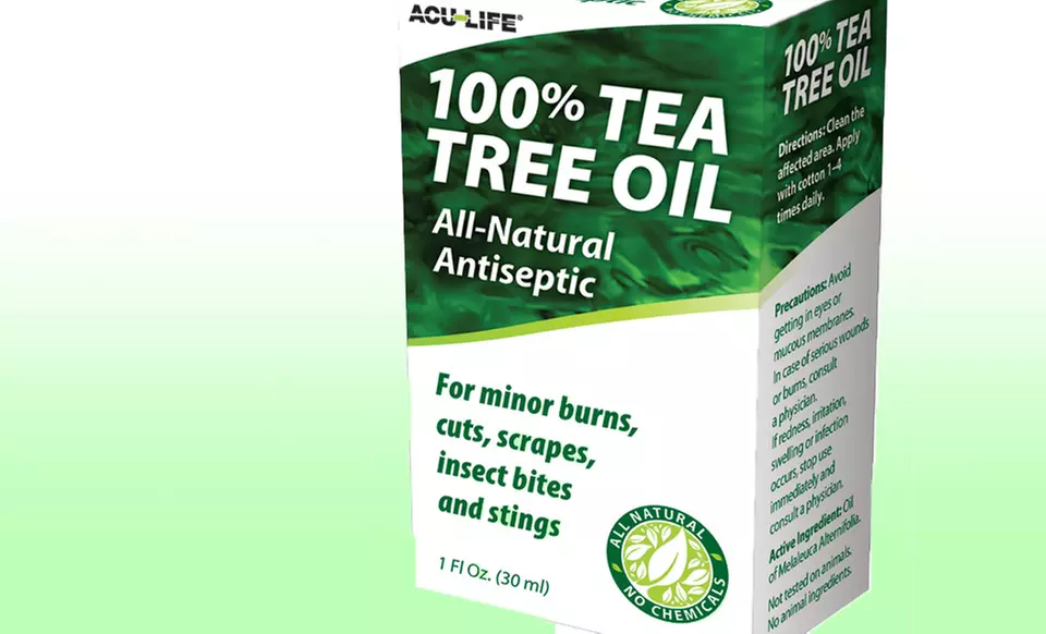$5.99 for 100% Tea Tree Oil All-Natural Antiseptic; 1 Fl. Oz. ($9.99 List Price) - Primary Image