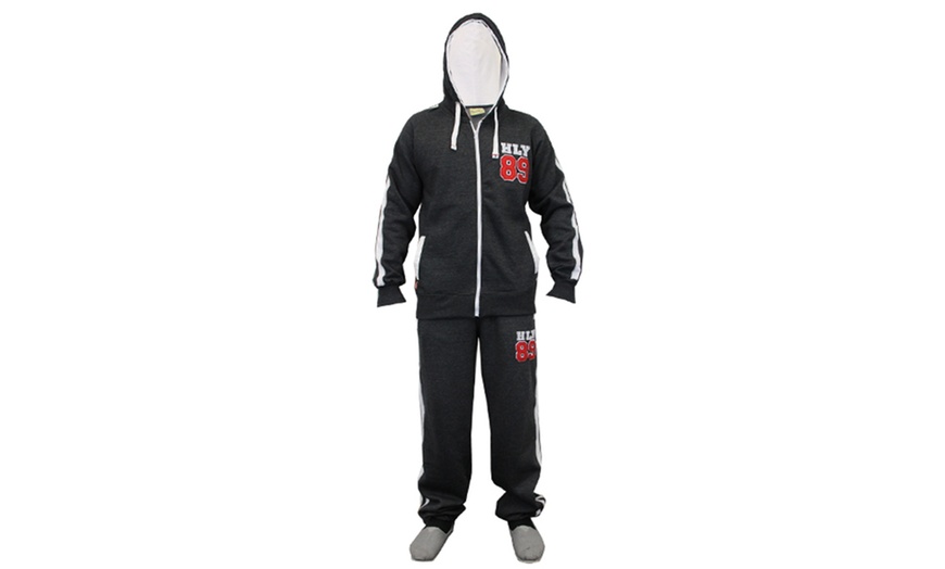 Image 14: Men's Two-Piece Tracksuit Set