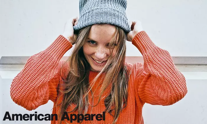 Clothing and Accessories In-Store and Online from American Apparel (50% Off). Four Options Available. - Primary Image