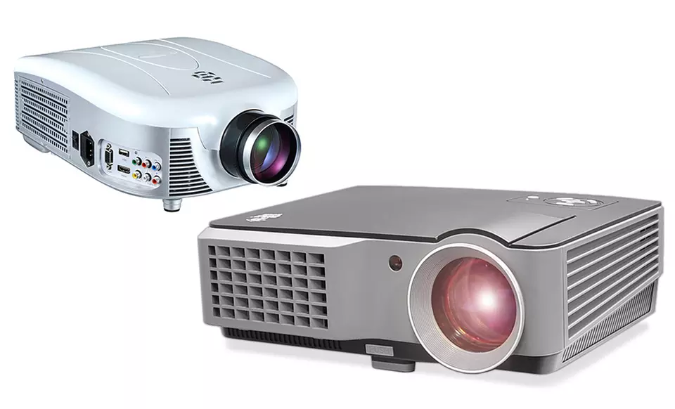 Widescreen LED Projectors. Multiple Options Available from $179.99–$249.99. Free Returns. - Primary Image