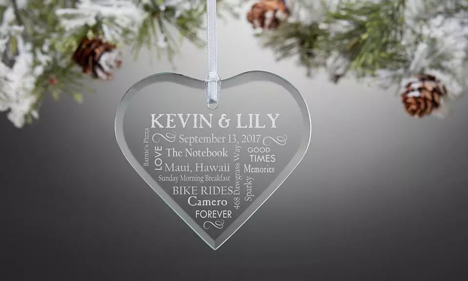 One Personalized Couple's Life Together Ornament from Personalization Mall (33% Off) - Primary Image