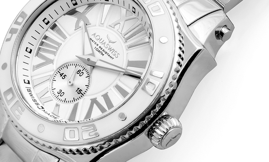 Image 19: Aquaswiss Swissport horloge