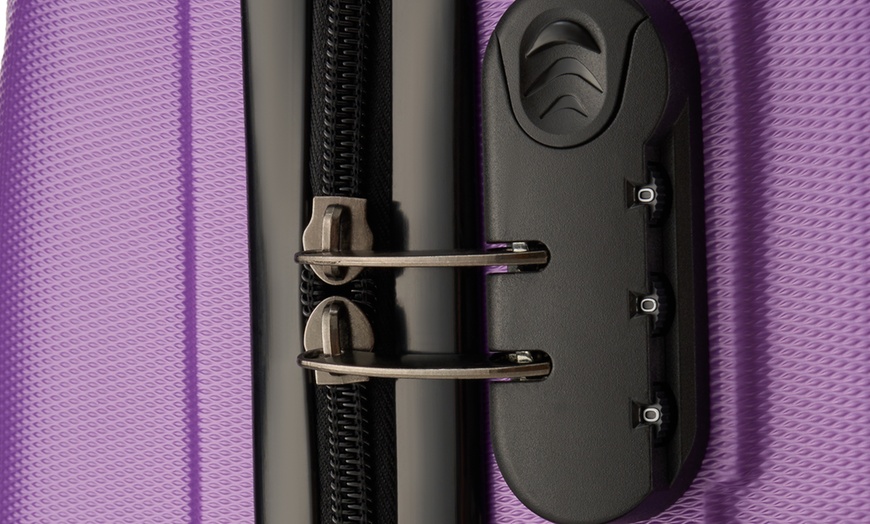 Image 15: Cabin Suitcase with Extendable Top Handle 