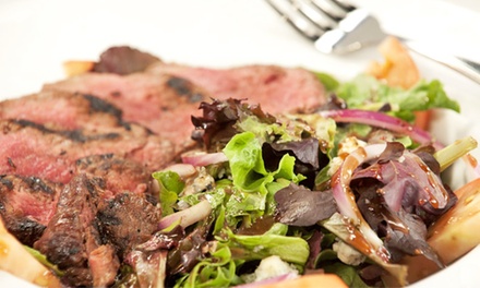 Steakhouse Dinner for Two or Four or More at Halo Steak Seafood & Wine Bar (Up to 45% Off)