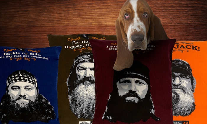 Duck Dynasty Dog Pillows Groupon Goods