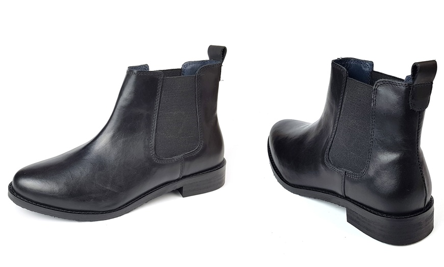 Image 2: Frank James Women's Leather Boots