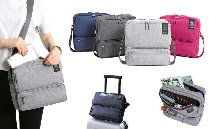 Image 1: Multi Compartment Travel Bag