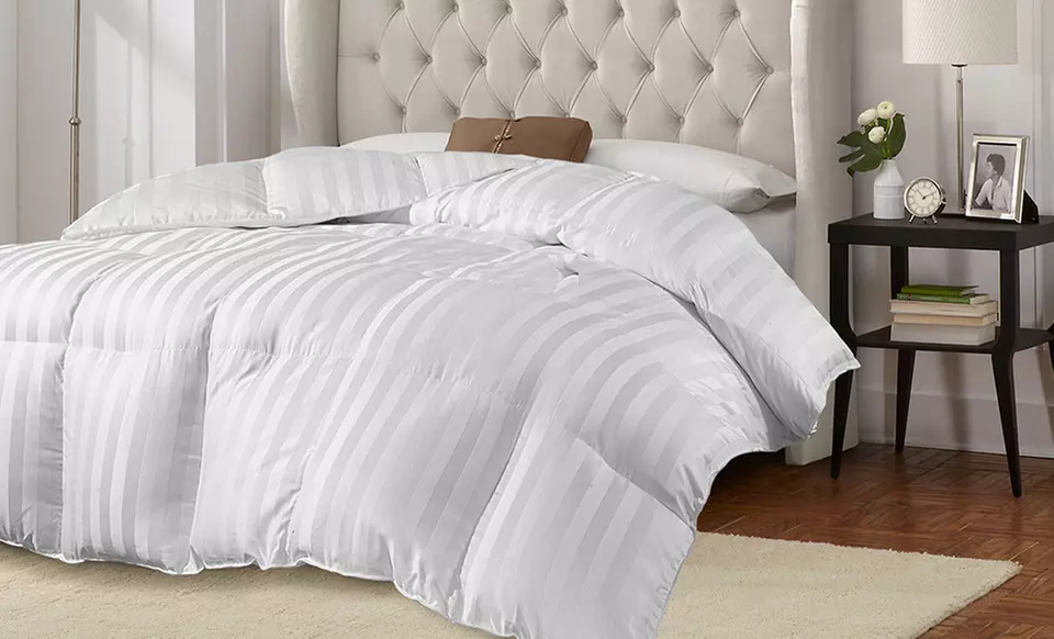 New Pricing: Hotel Grand 500TC European Luxury White Down Comforter - Primary Image