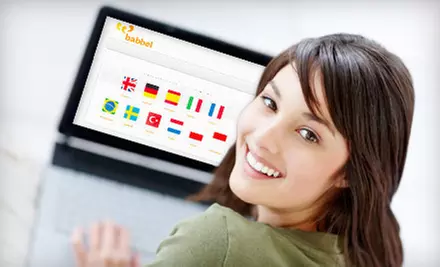 6 or 12 Months of Online Language Courses in One Language from Babbel (Up to 68% Off) - Primary Image