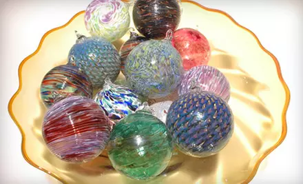 Ornament Glass-Blowing Class for Two or Four at Zion Warne Studios (Up to 54% Off) - Primary Image