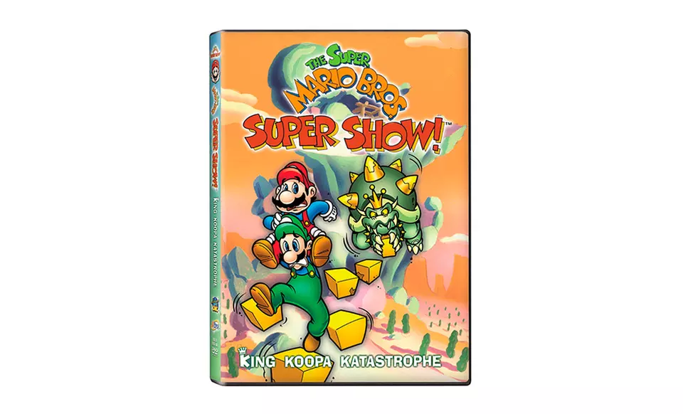 Super Mario Bros Super Show 3-Disc DVD Bundle. Free Returns. - Second Medium