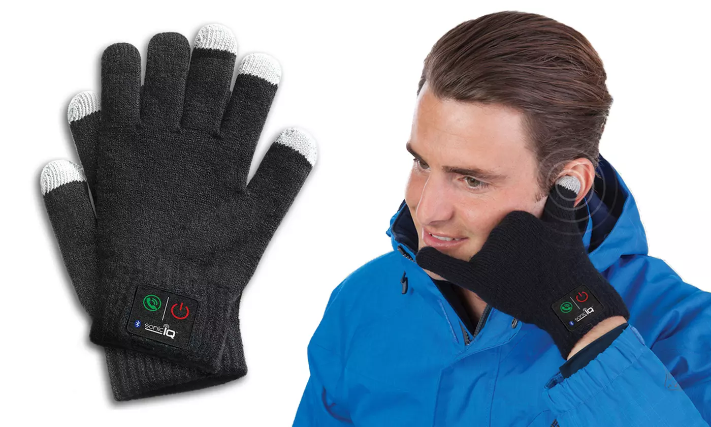 Bluetooth Talking Touchscreen Gloves - Primary Image
