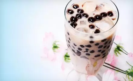 50% Off Any Flavored or Milk Tea with Purchase of Any Flavored or Milk Team at Ninja Bubble Tea - Primary Image